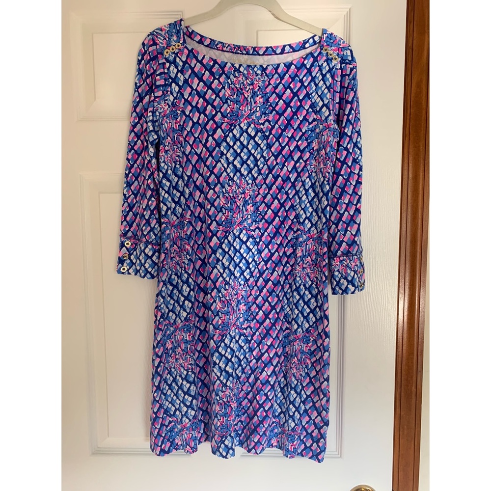 Lilly Pulitzer size small 3/4 sleeve Sophie shift